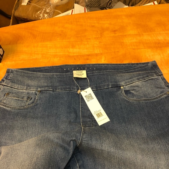 Blueberry stretch jeans size 16 NWT - Picture 3 of 4